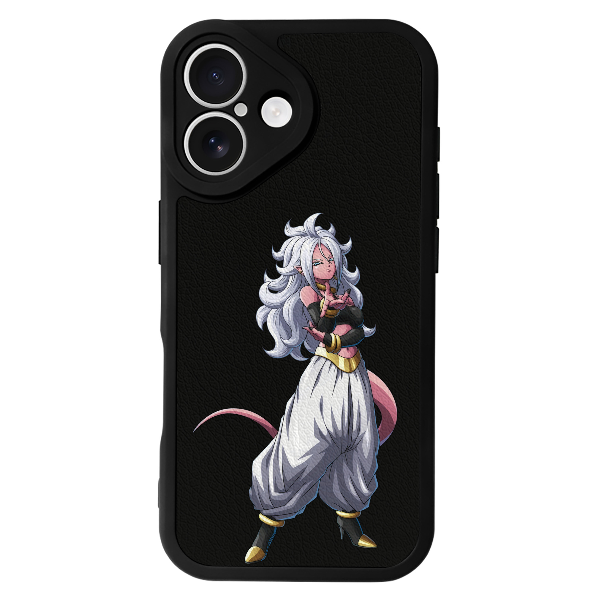 （画像用） ドラゴンボール DRAGON BALL 【iPhone 16シリーズ対応】シリコンスマホケース（レザー調） 材質：シリコン